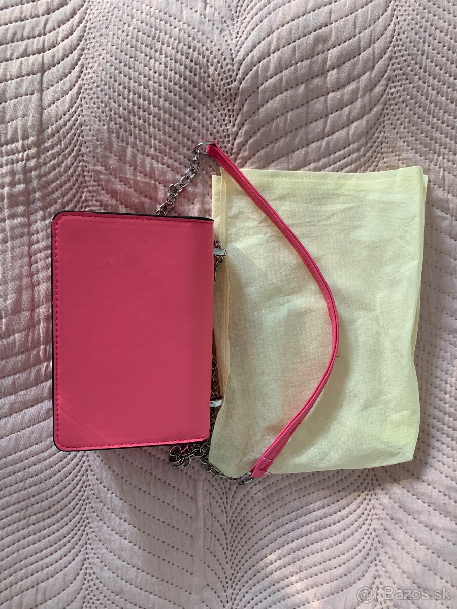 Karl Lagerfeld crossbody ružová kabelka - 3