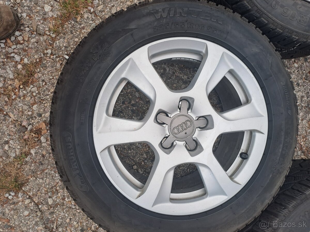 Zimná sada-Alu disky/ elektróny R16 5x112 + zimné pneu - 3