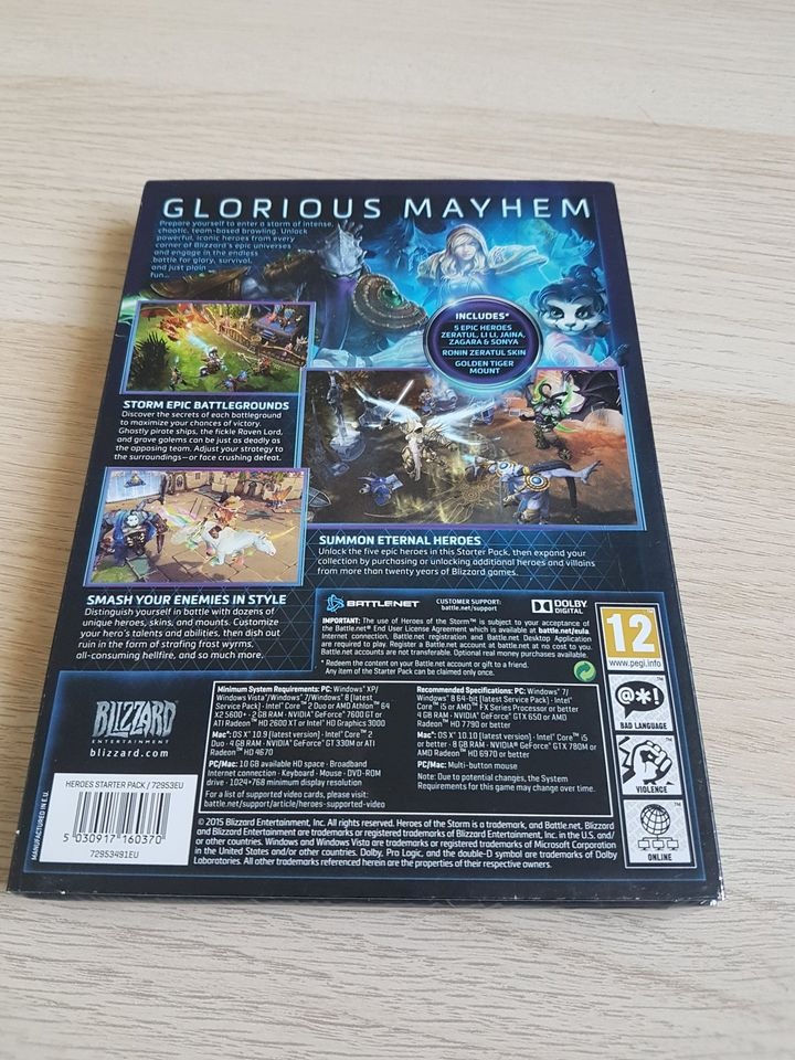 Heroes of the Storm (Starter Pack) / PC / Blizzard / NEW v - 3