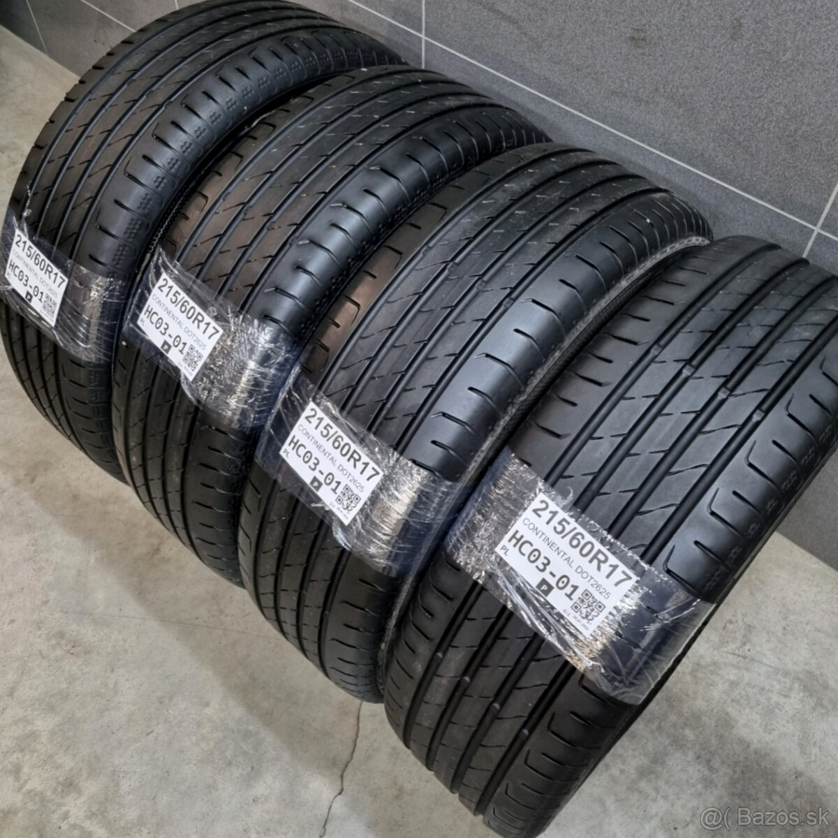 Letné pneumatiky 215/60 R17 CONTINENTAL - 3