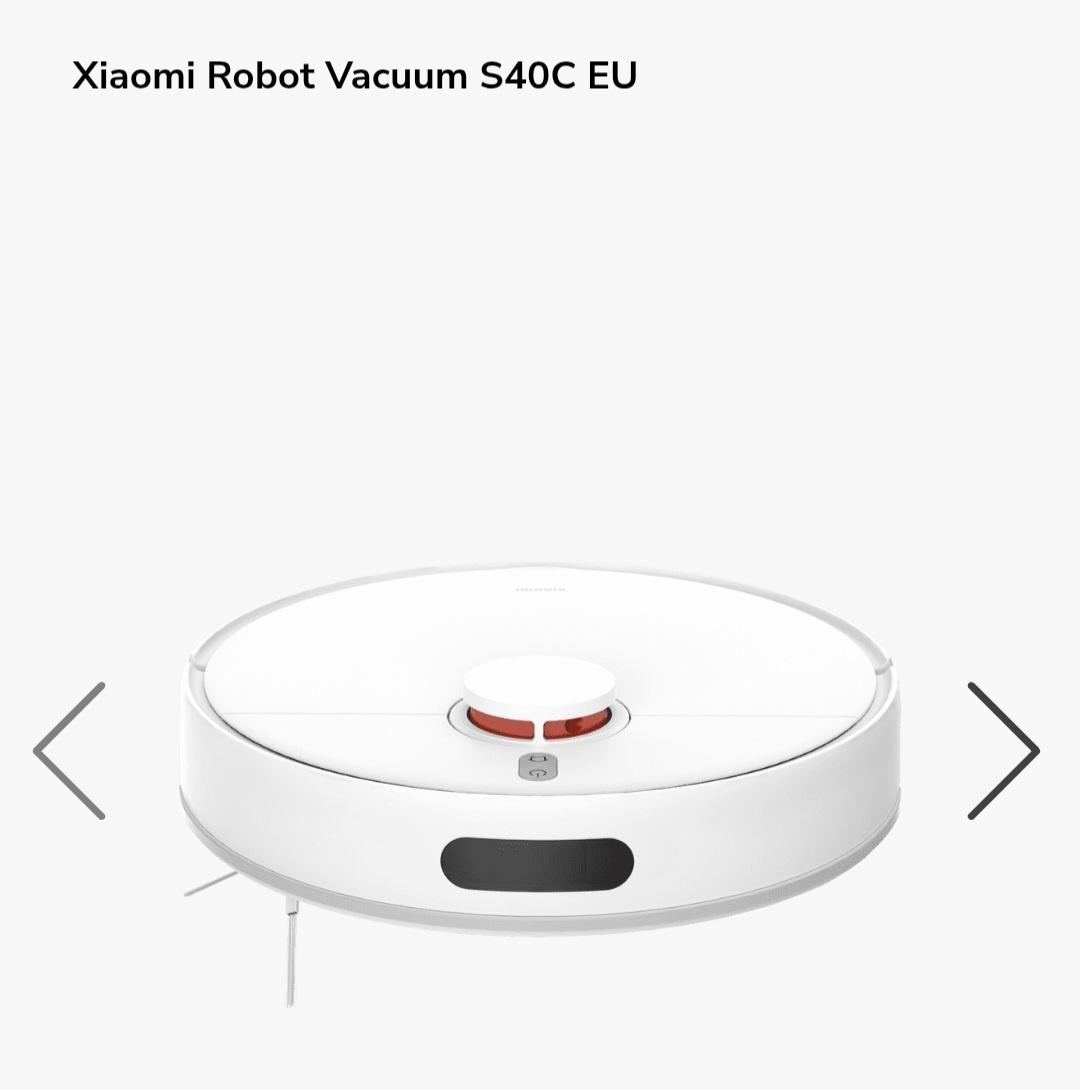 Robotický vysávač xiaomi robot vacuum s40c eu - 3