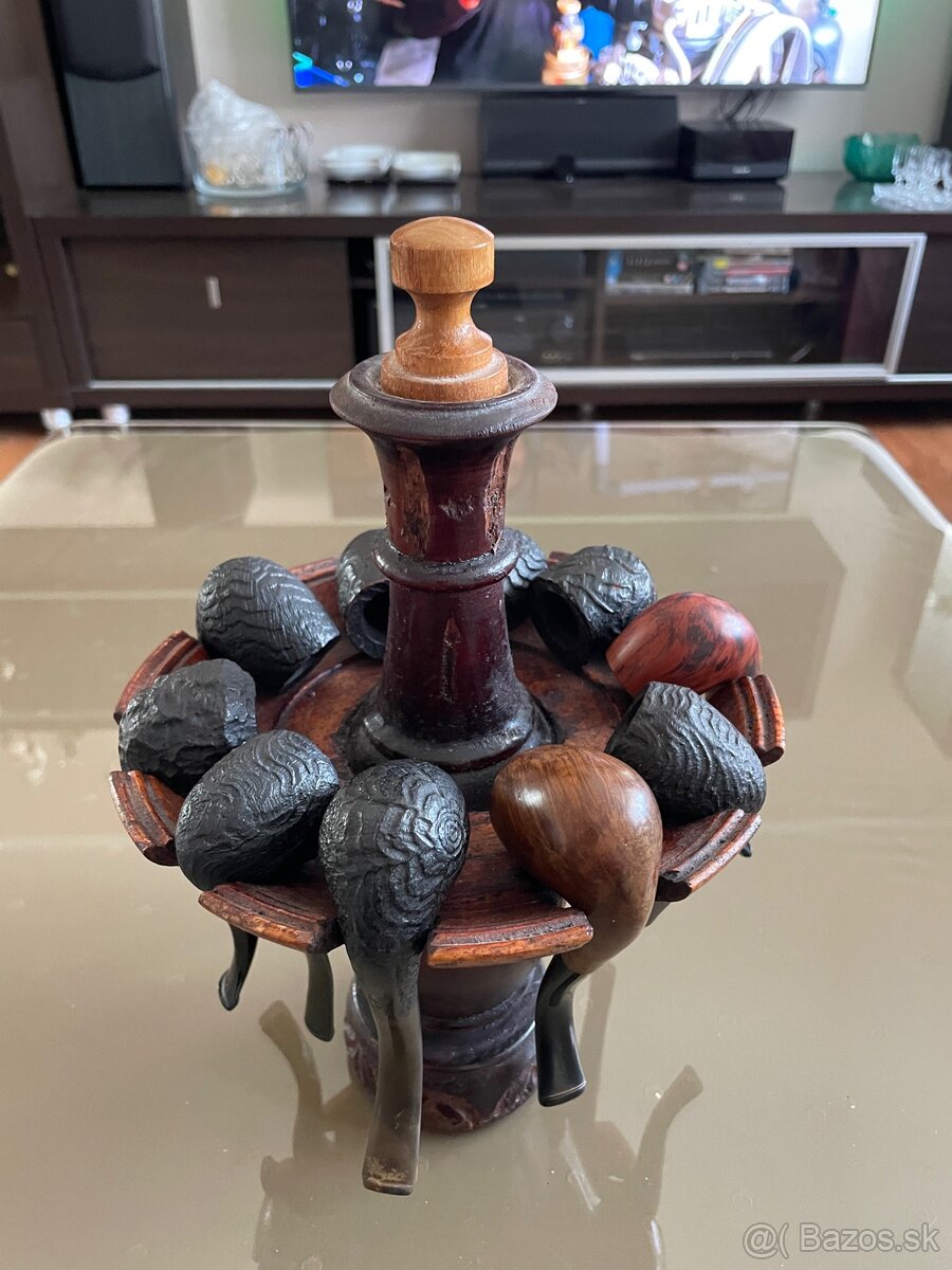 Fajky so stojanom - 3