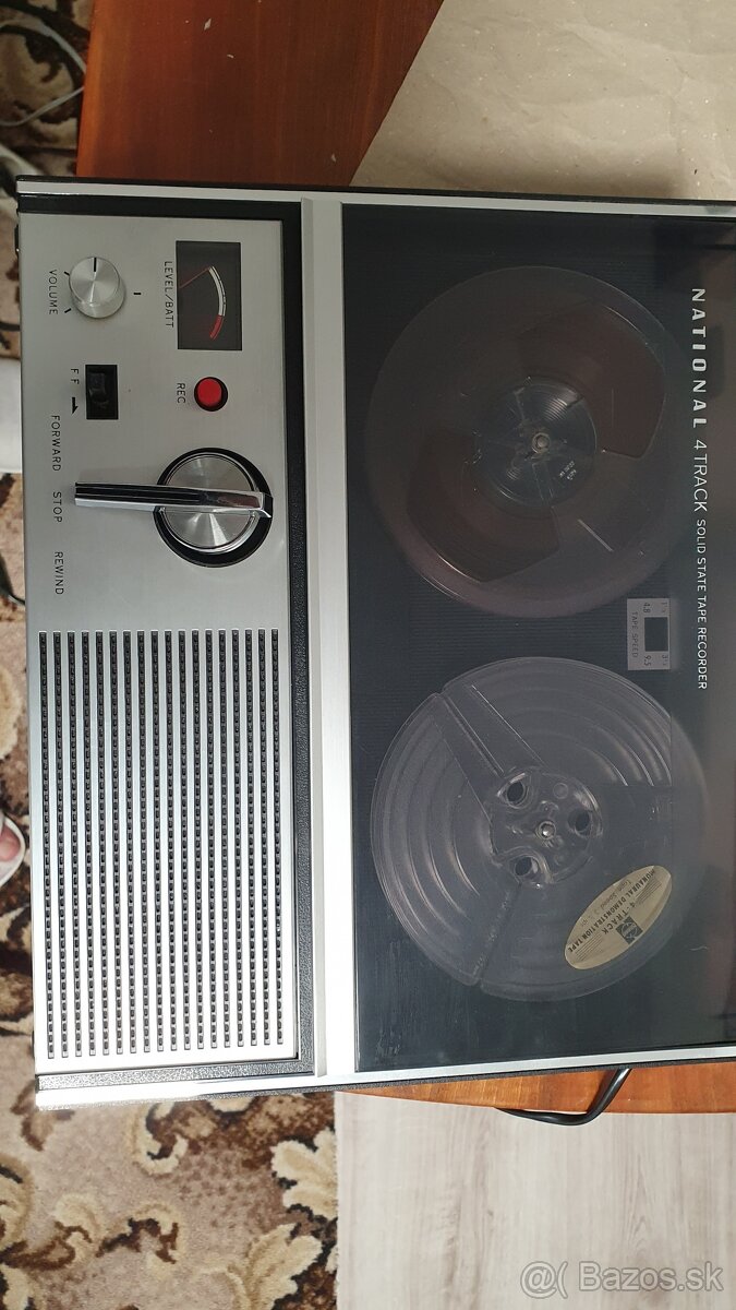 National RQ-504S-4 Track Solid State Tape Recorder - 3