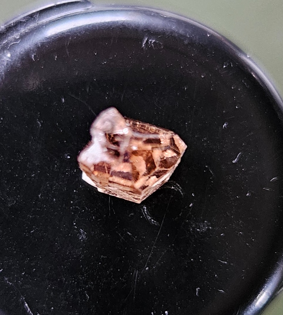 11mm medový priehľadný kryštál Imperial Topaz, Utah - U.S.A. - 3
