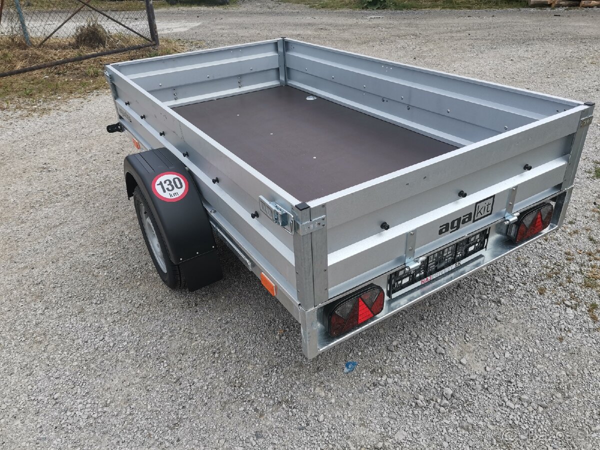 ✅Prívesný vozík 230x130cm, zváraný rám✅ - 3