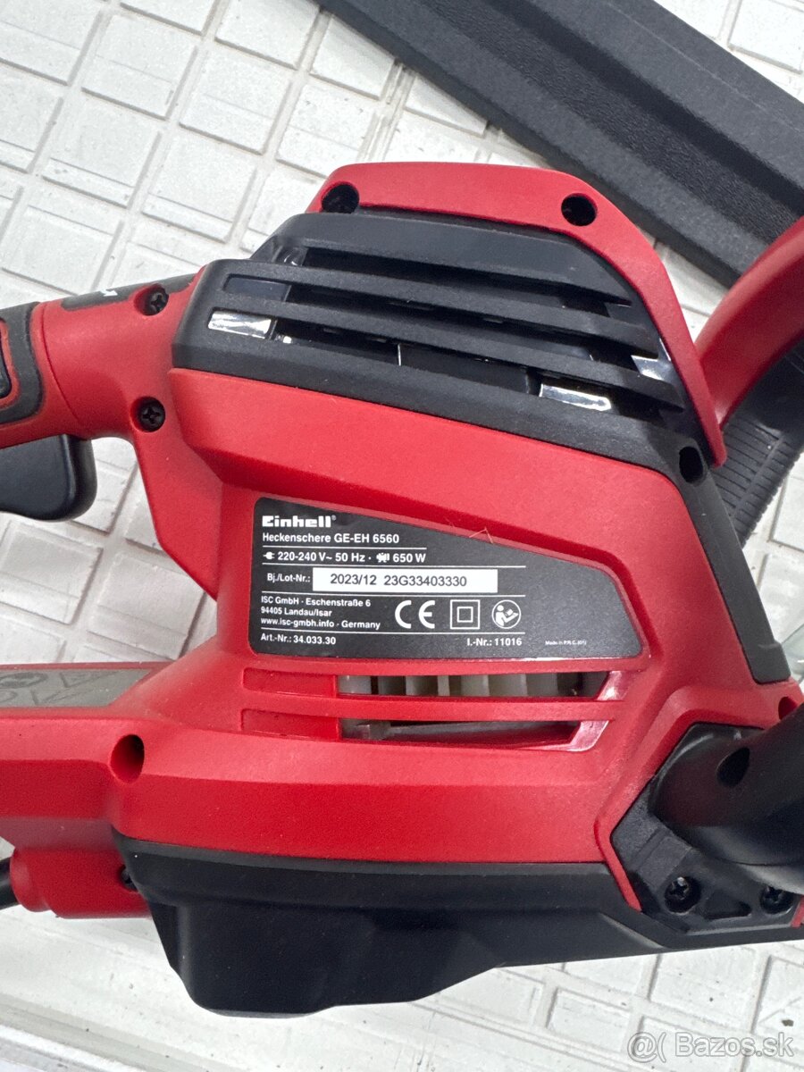 Elektrické nožnice na živý plot Einhell GE-EH 6560 - 3