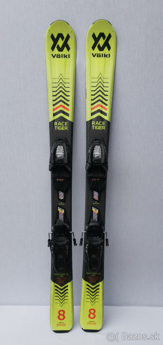 detske Carvingove Lyze Volkl RaceTiger 100cm - 3