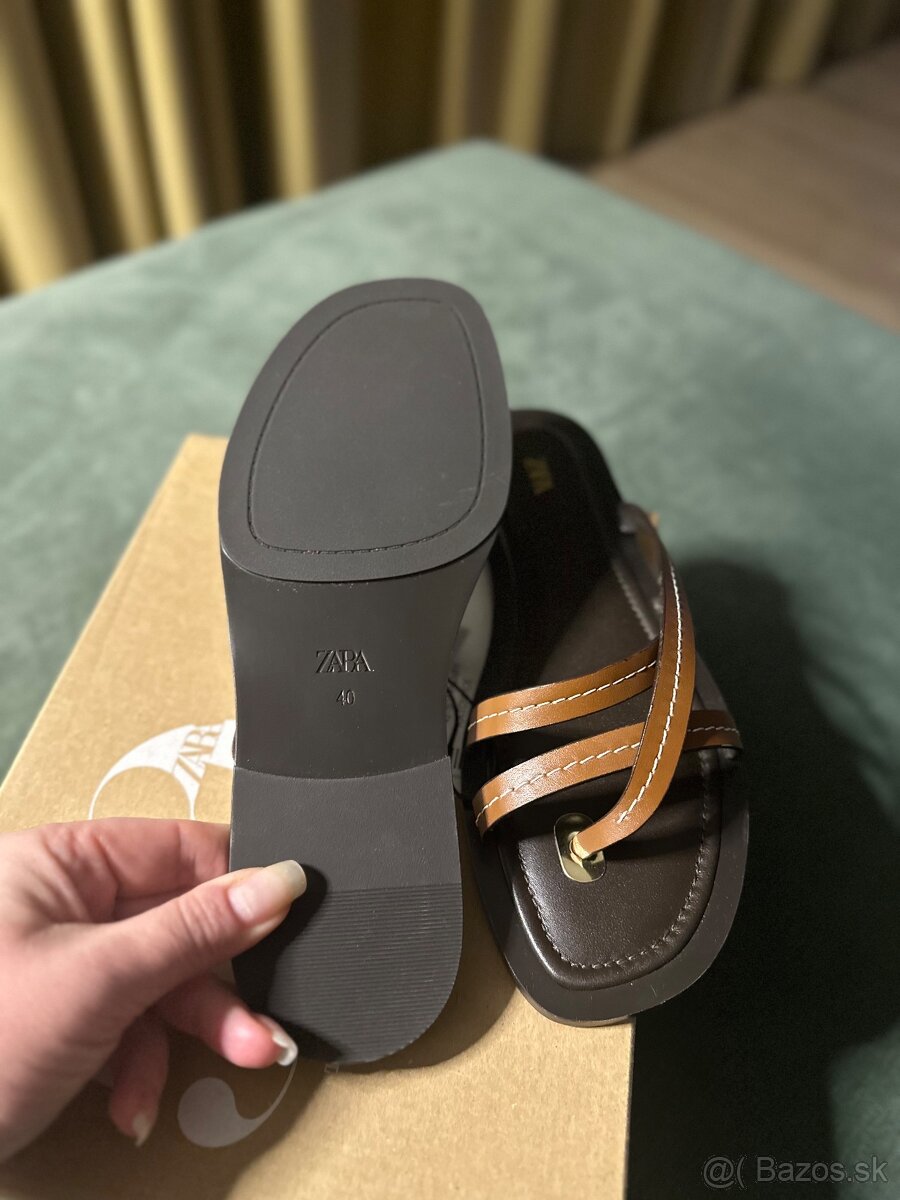 kozene sandale Zara - 3