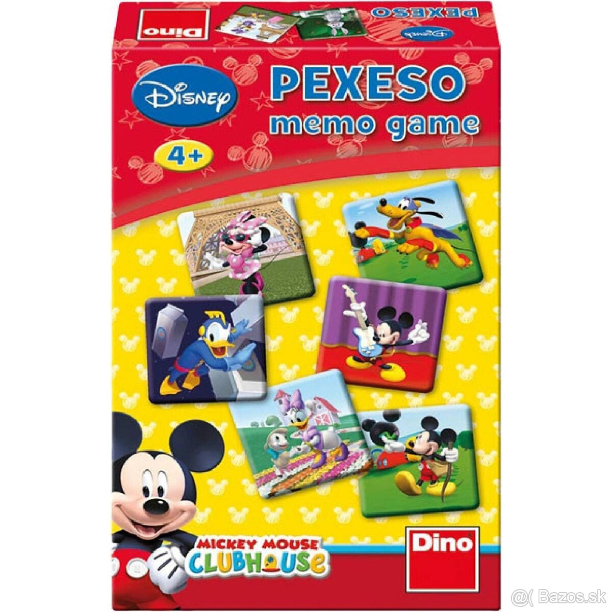 Rozne hry pexeso: Lietadla, Nemo, Mickey Mouse, Zvieratka - 3