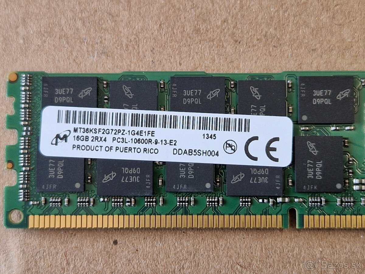 16GB DDR3L ECC - 3