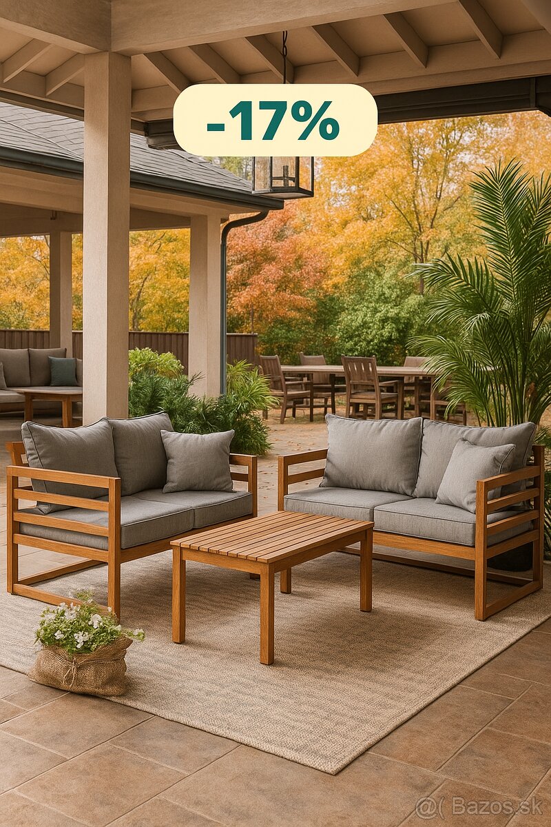 Variabilná drevená sedačka Evissa - 3