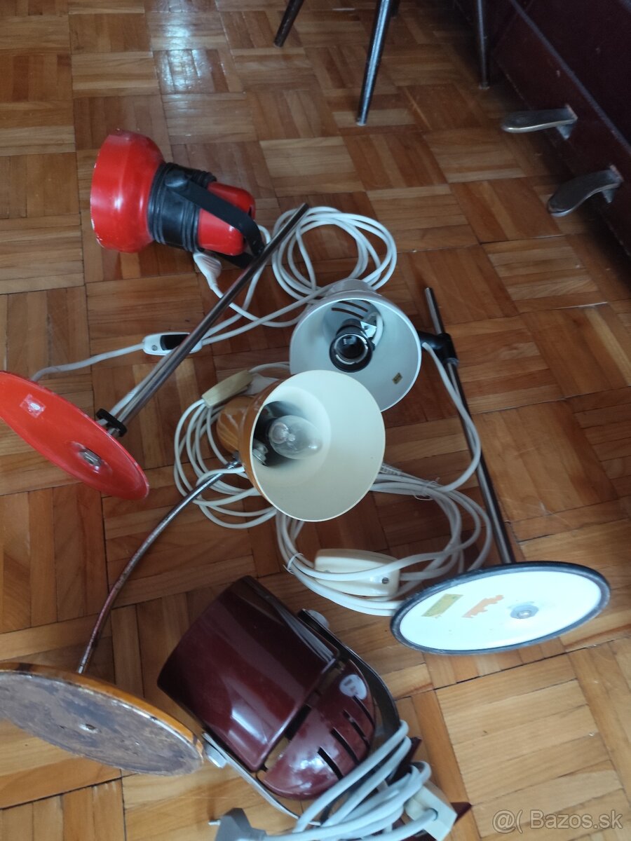 Predám staré stolové lampy - 3