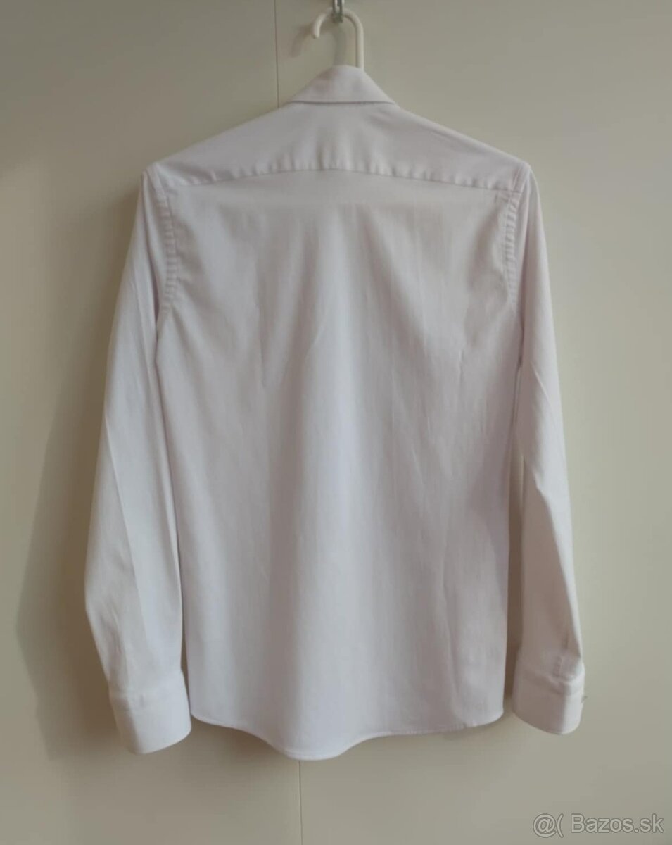 Pánska biela košeľa Slim fit (Repablo) - 3