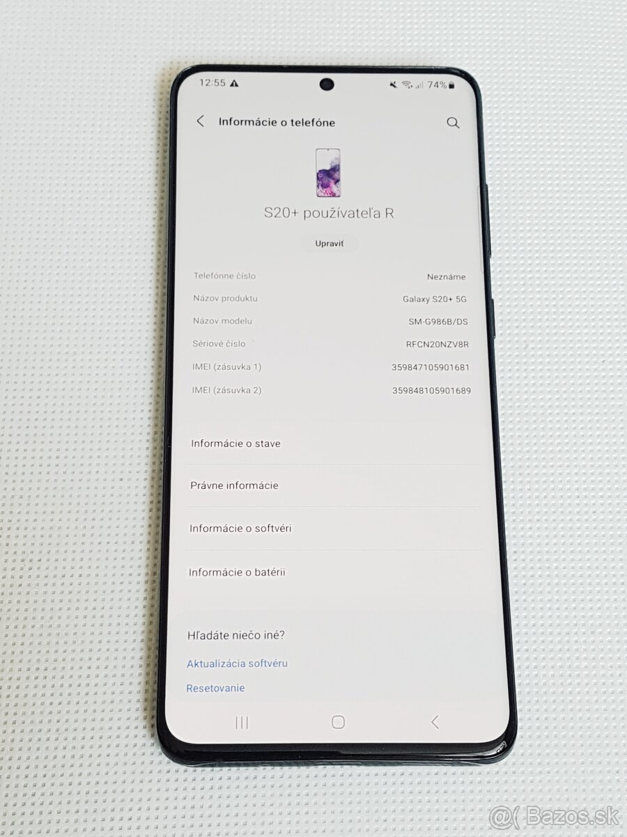 Samsung S20+ 5G 12GB 128GB Black - 3
