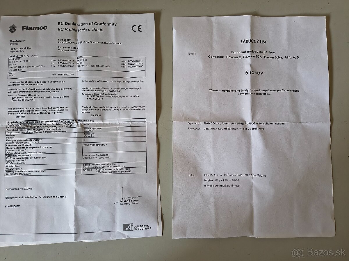 Predam expanzomat, kotol, bojler - 3