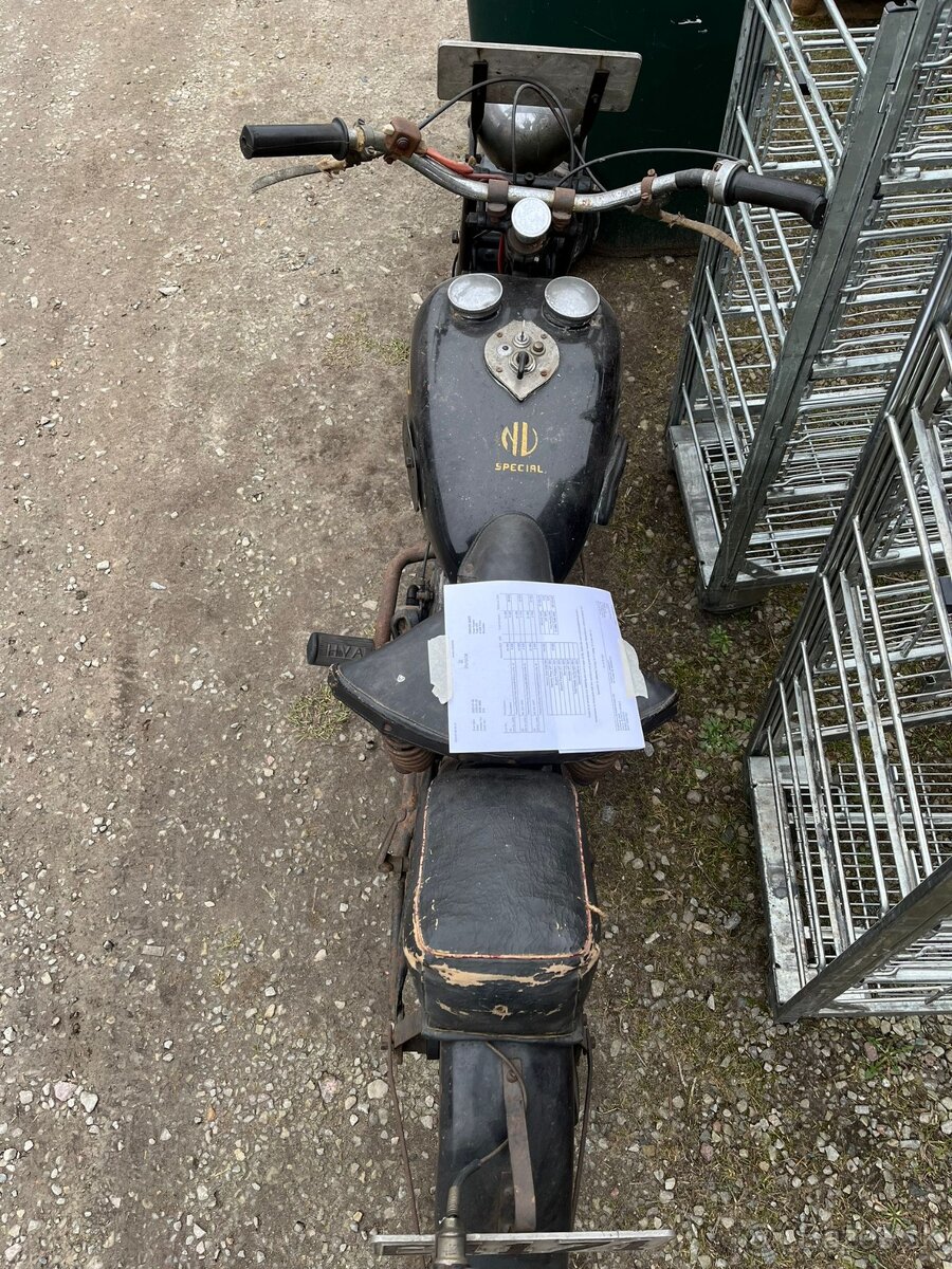 Veteran NV 250cc rok 1927 s TP - 3