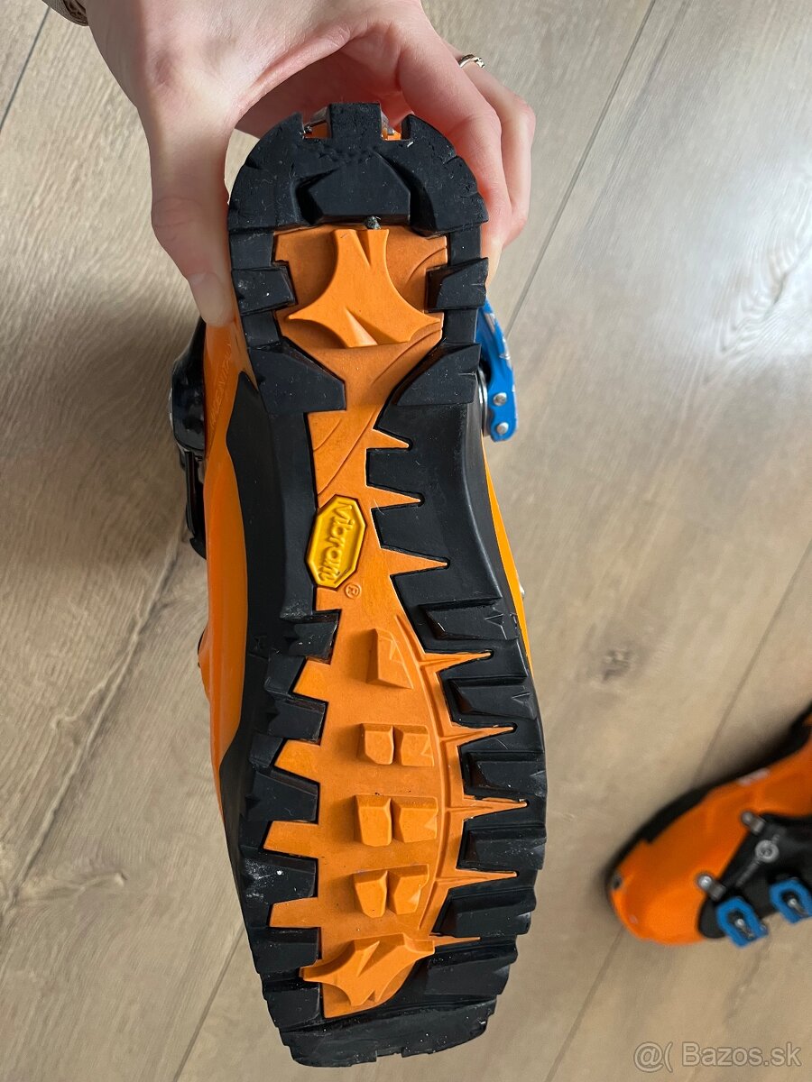 SCARPA lyžiarky 255- orange/black/blue - 3