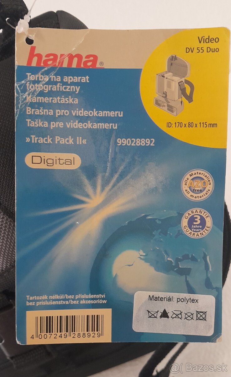 Predám brašnu HAMA Video DV55 Duo - 3