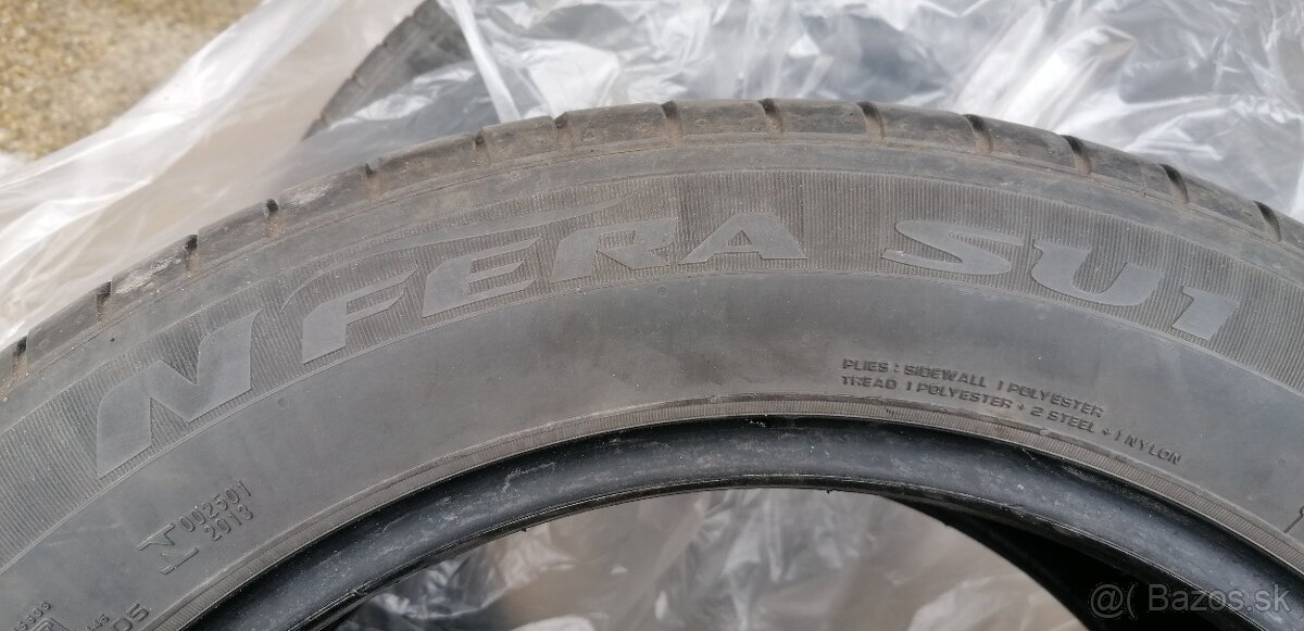Predám zachovalé letné pneu - 3