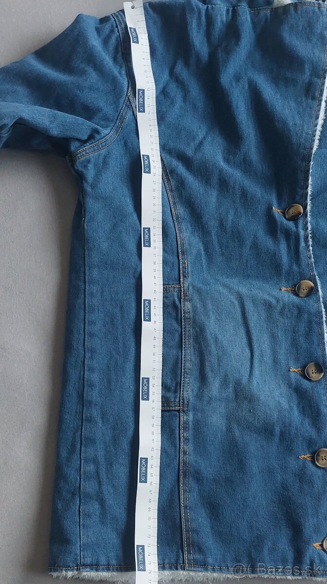 Predĺženú rifliva bunda L - 3