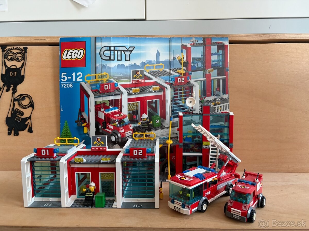 LEGO 7208 LEGO City Hasičská stanice - 3