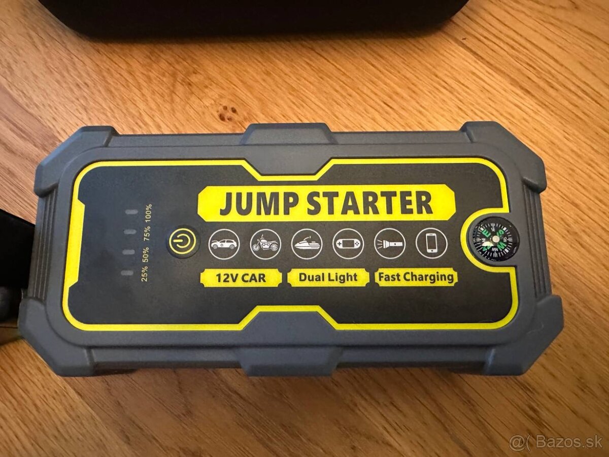 Štartovacia powerbanka (nová) + puzdro – jump starter - 3