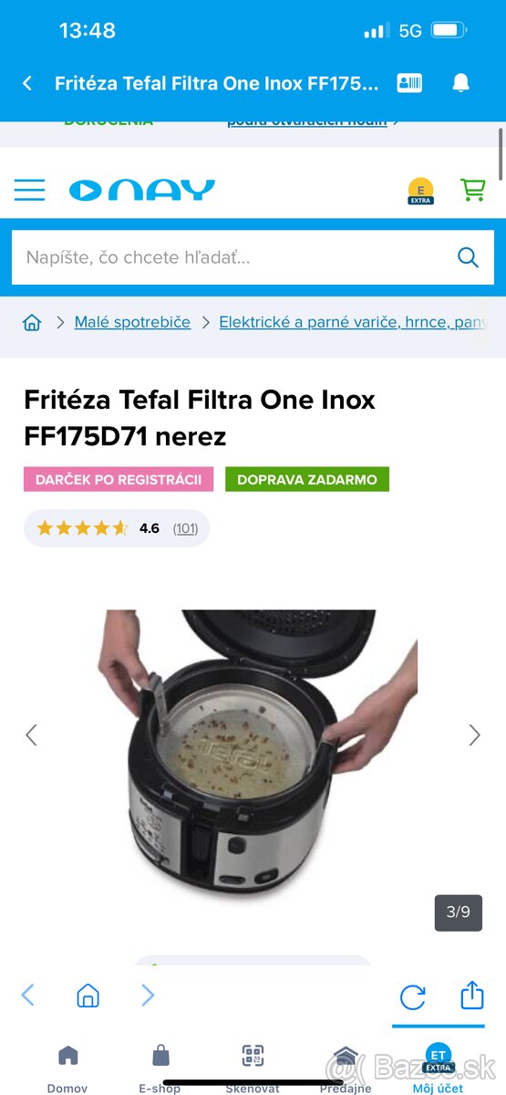 Friteza Tefal Filtra one inox - 3