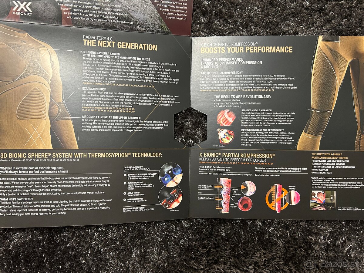 X-bionic radiactor 4.0, pánsky termo set Lko - 3