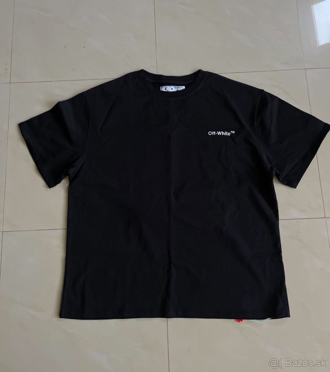 Off White Tee - Čierne - 3