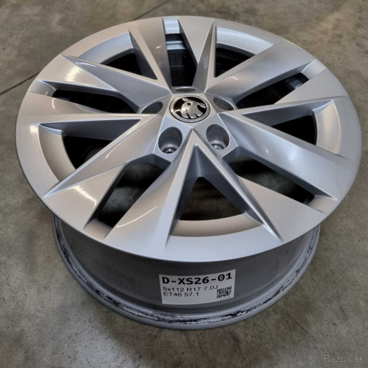 Hliníkové disky 5x112 R17 7J ET46 - 3