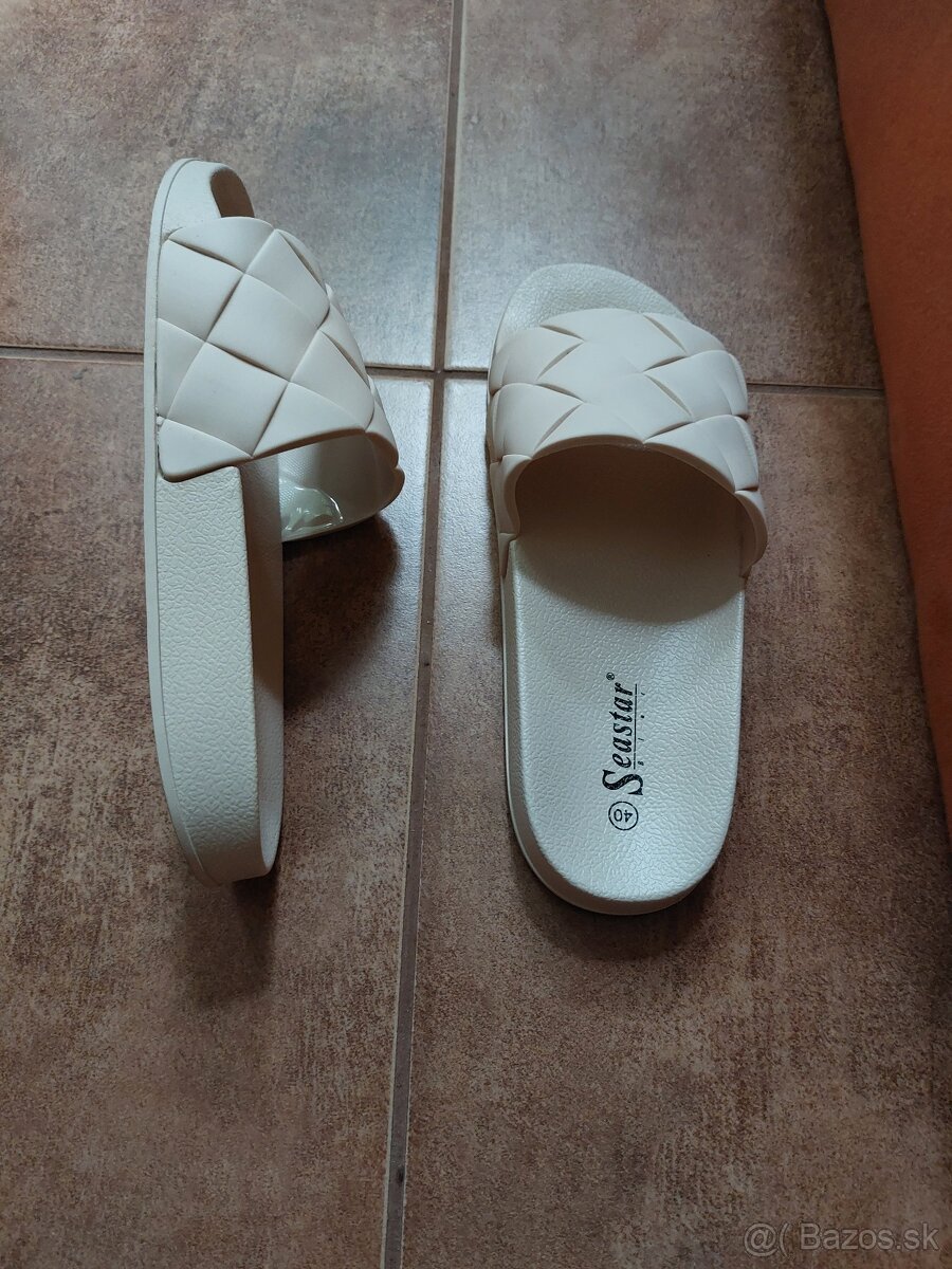 Gumené šľapky-NOVÉ - 3