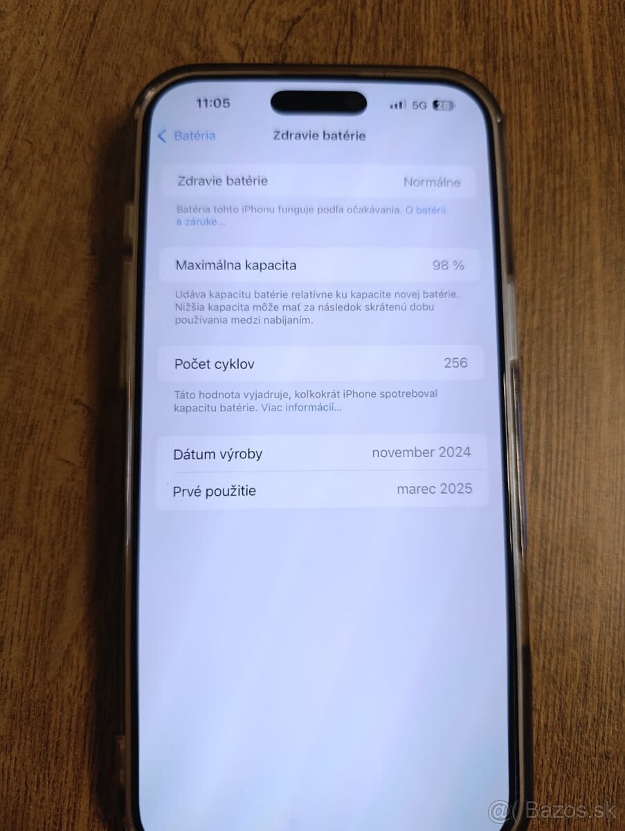 iPhone 16 Pro max 256GB prírodný titán - 3
