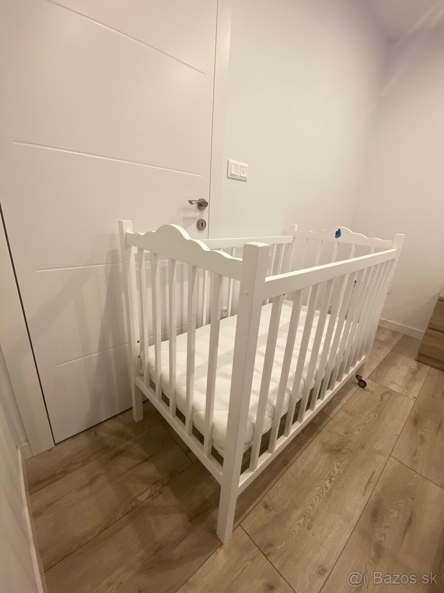 detská postielka s matracom - 3