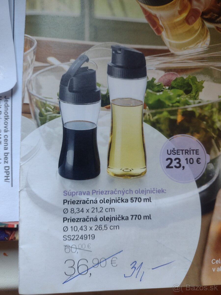 Tupperware sada Priezračných olejničiek - 3