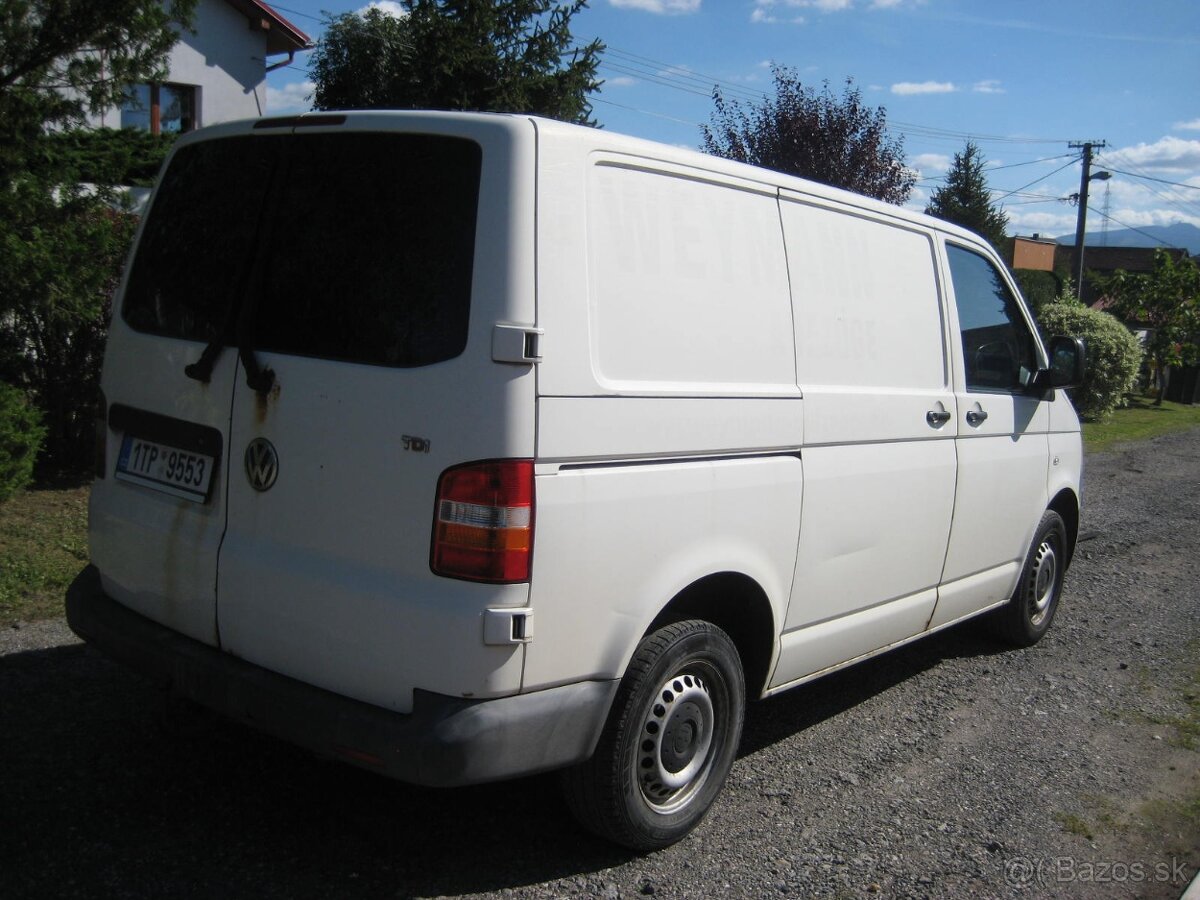 VW transportér 2,5 tdi r.v. 2009 naj,310tkm - 3
