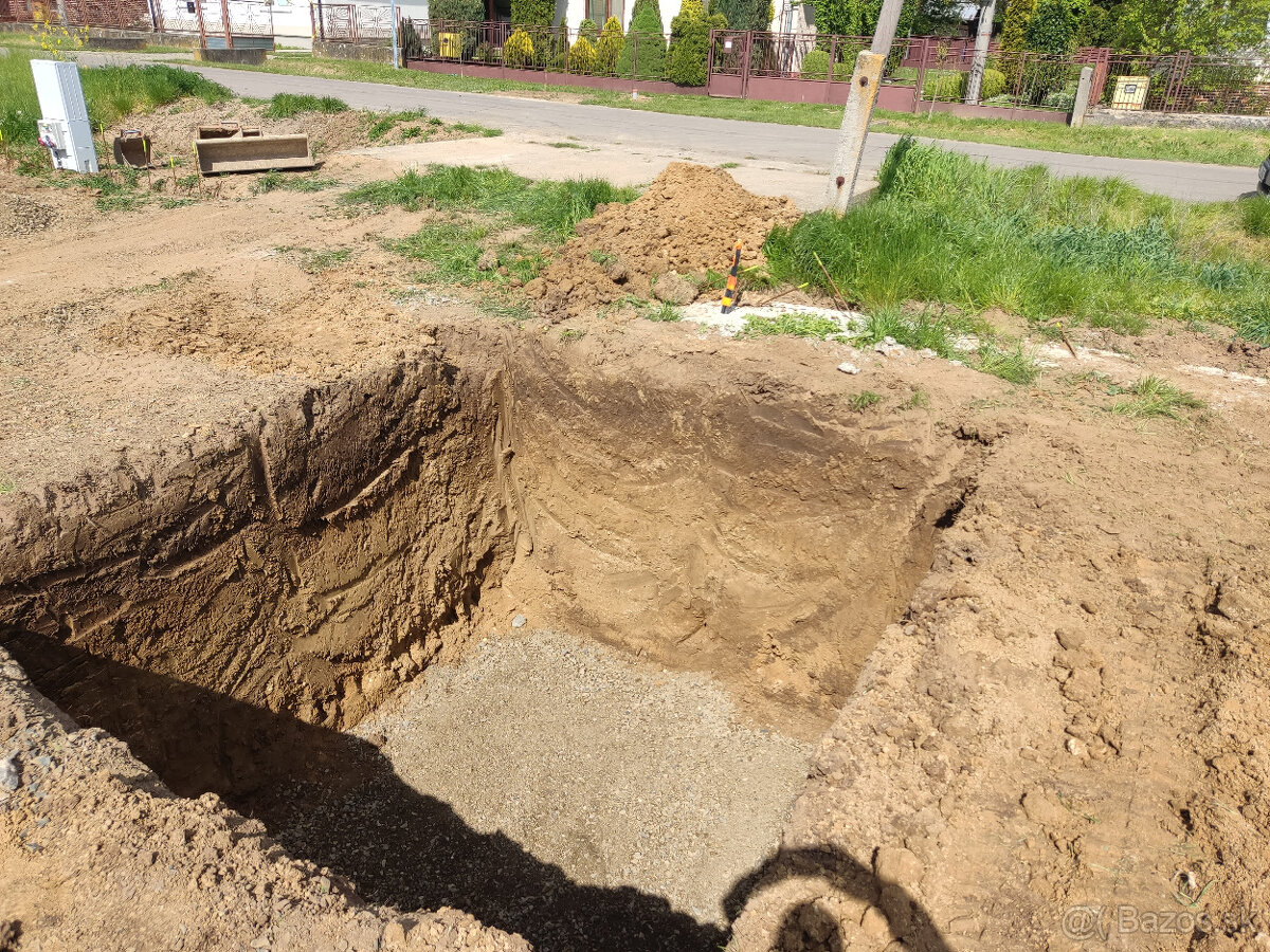 Zemné a výkopové práce - východ - 3