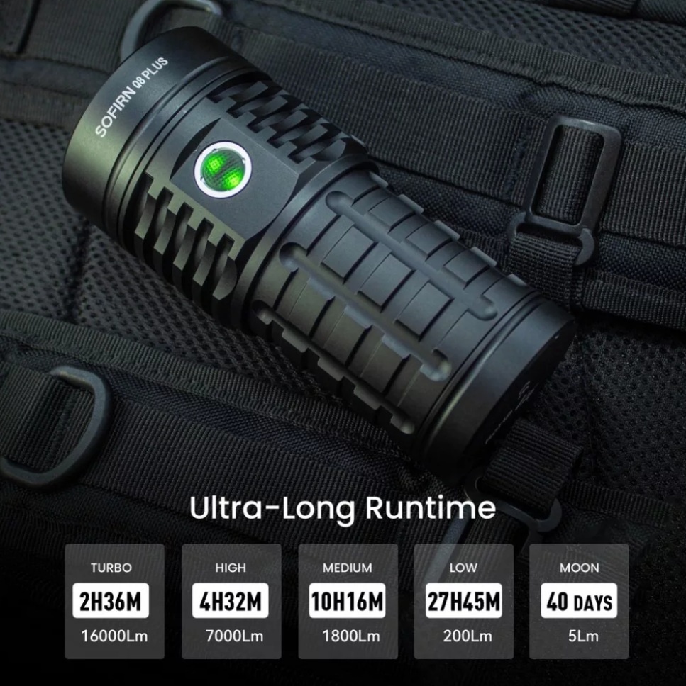 Baterka Sofirn Q8 Plus (16000lm) - 3
