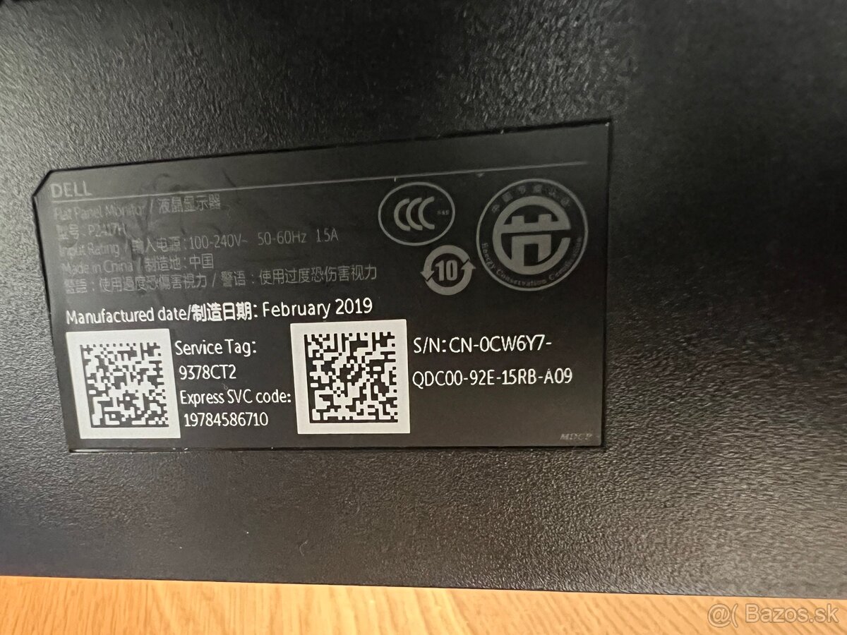 Monitor Dell p2417h - 3