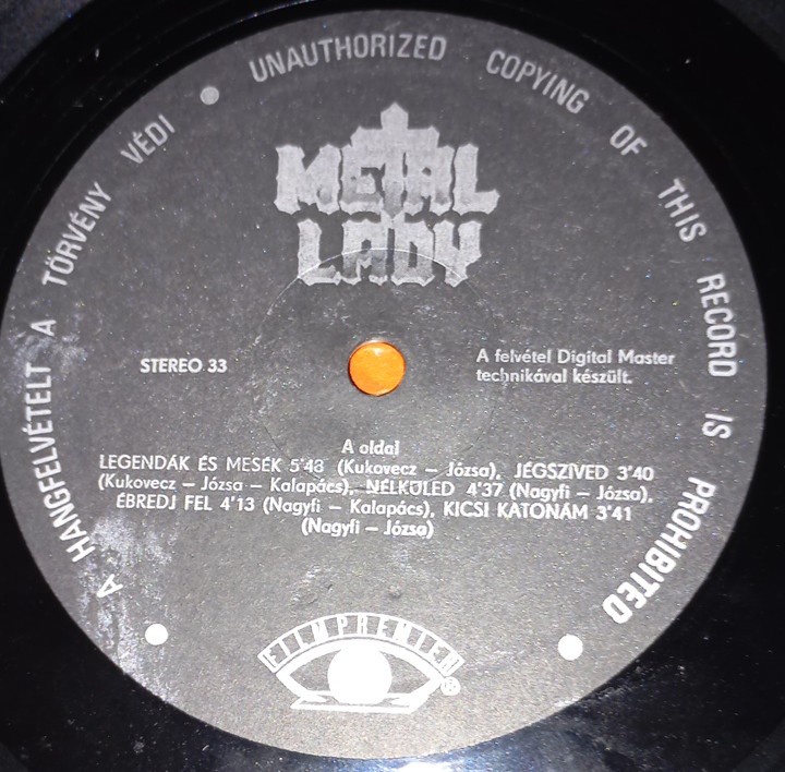 Metal Lady LP - 3