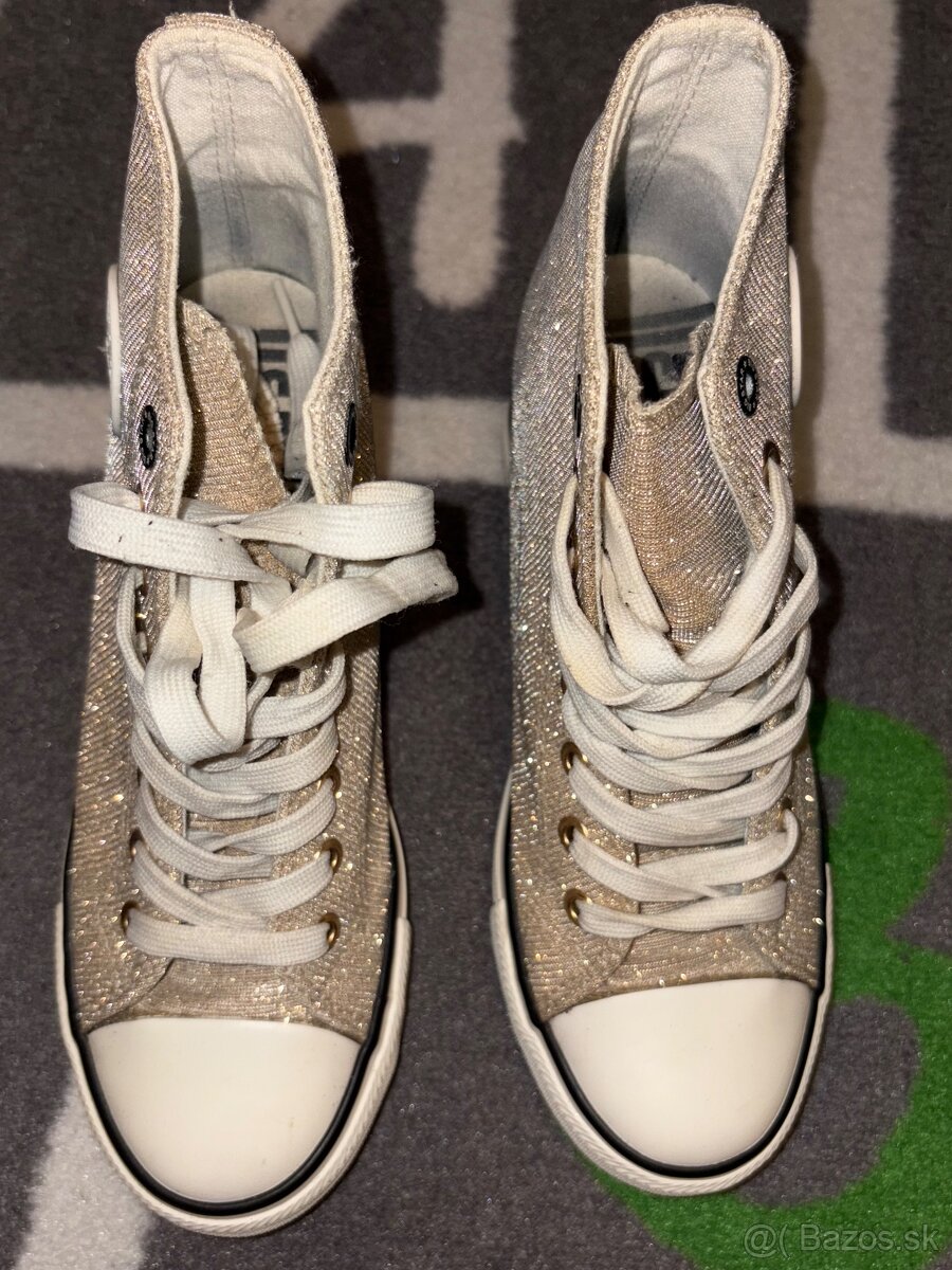 Tenisky Big STAR zlaté v.37 - 3