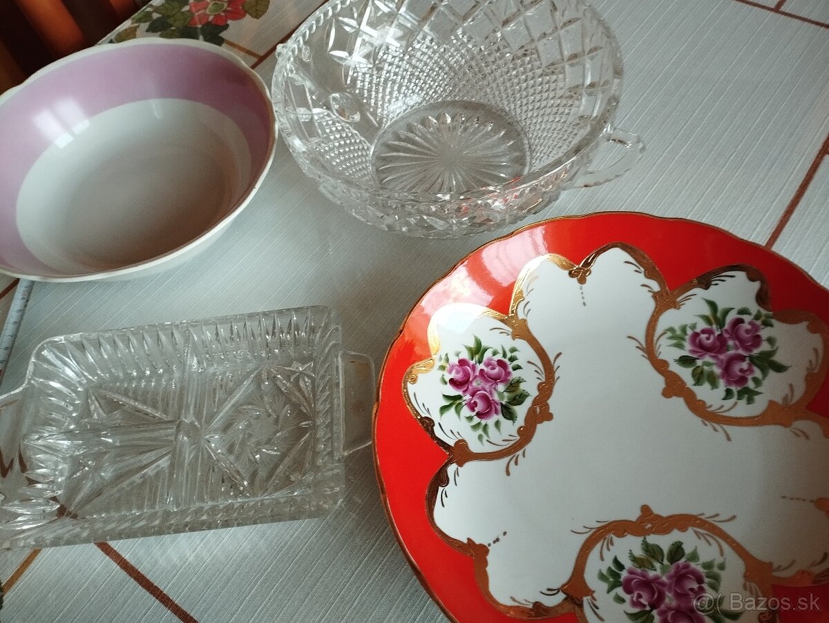 Sklo, kryštál, porcelán - 3