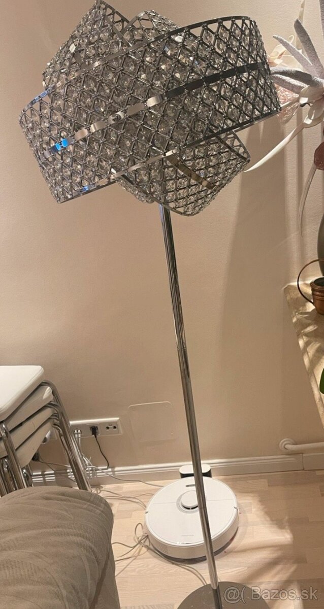 Krištáľovä stojanova lampa - 3