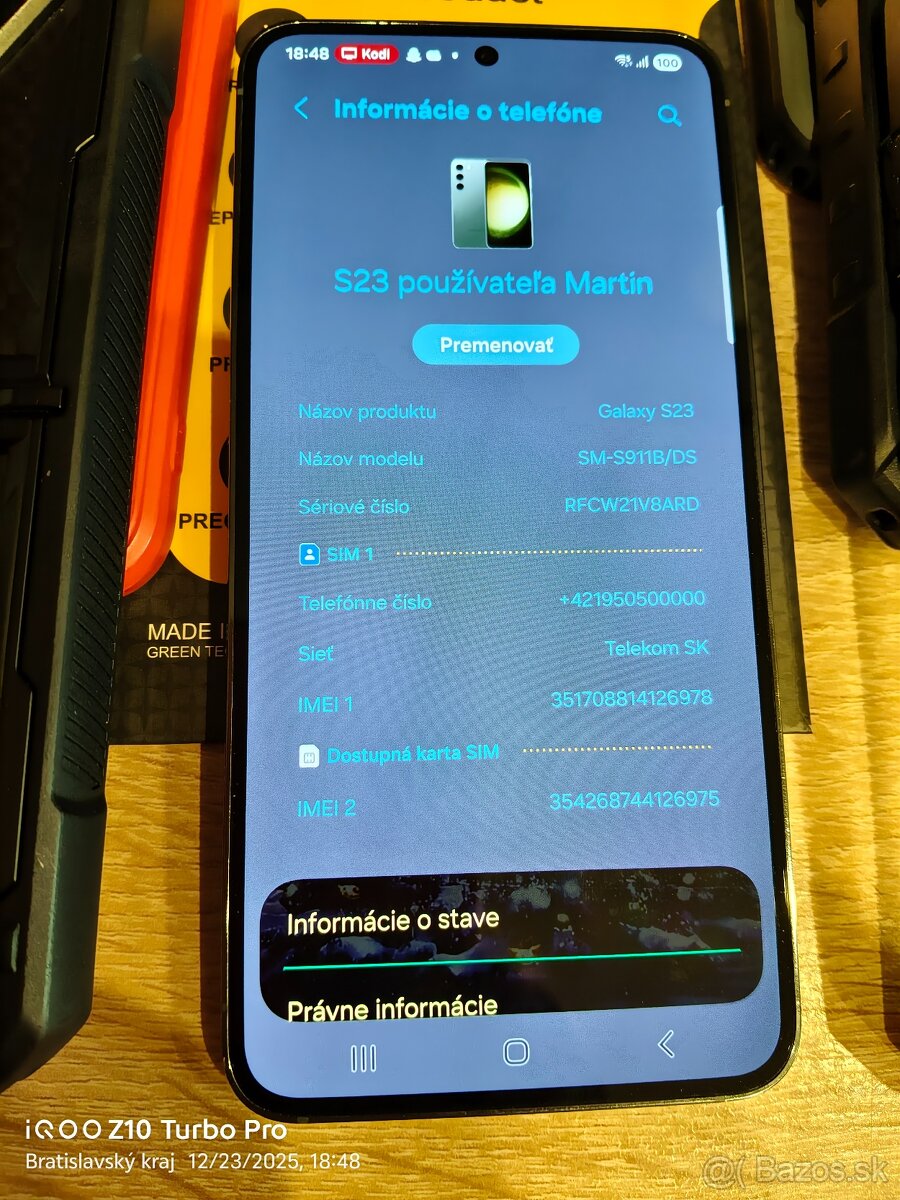 predam Samsung S23 8/256GB - 3