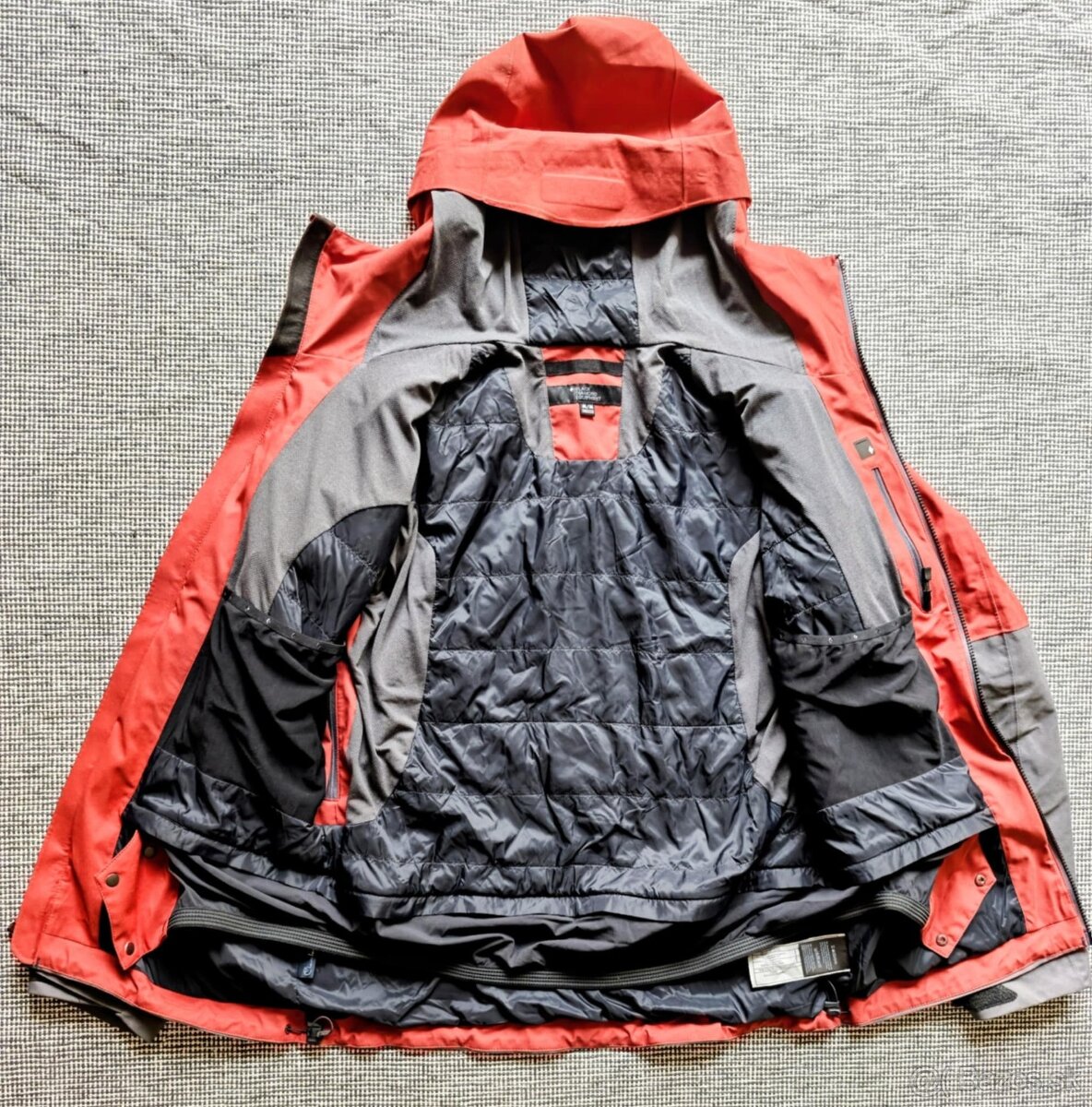 BLACK DIAMOND top lyziarska bunda BOUNDARY LINE MAPPED, nová - 3