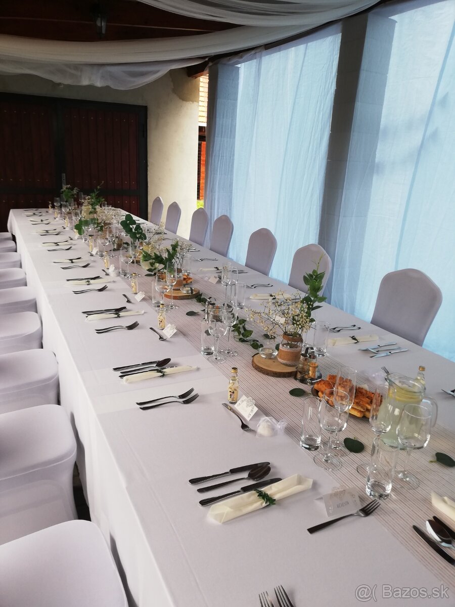 Prenájom návlekov na stoličky a inventaru - 3