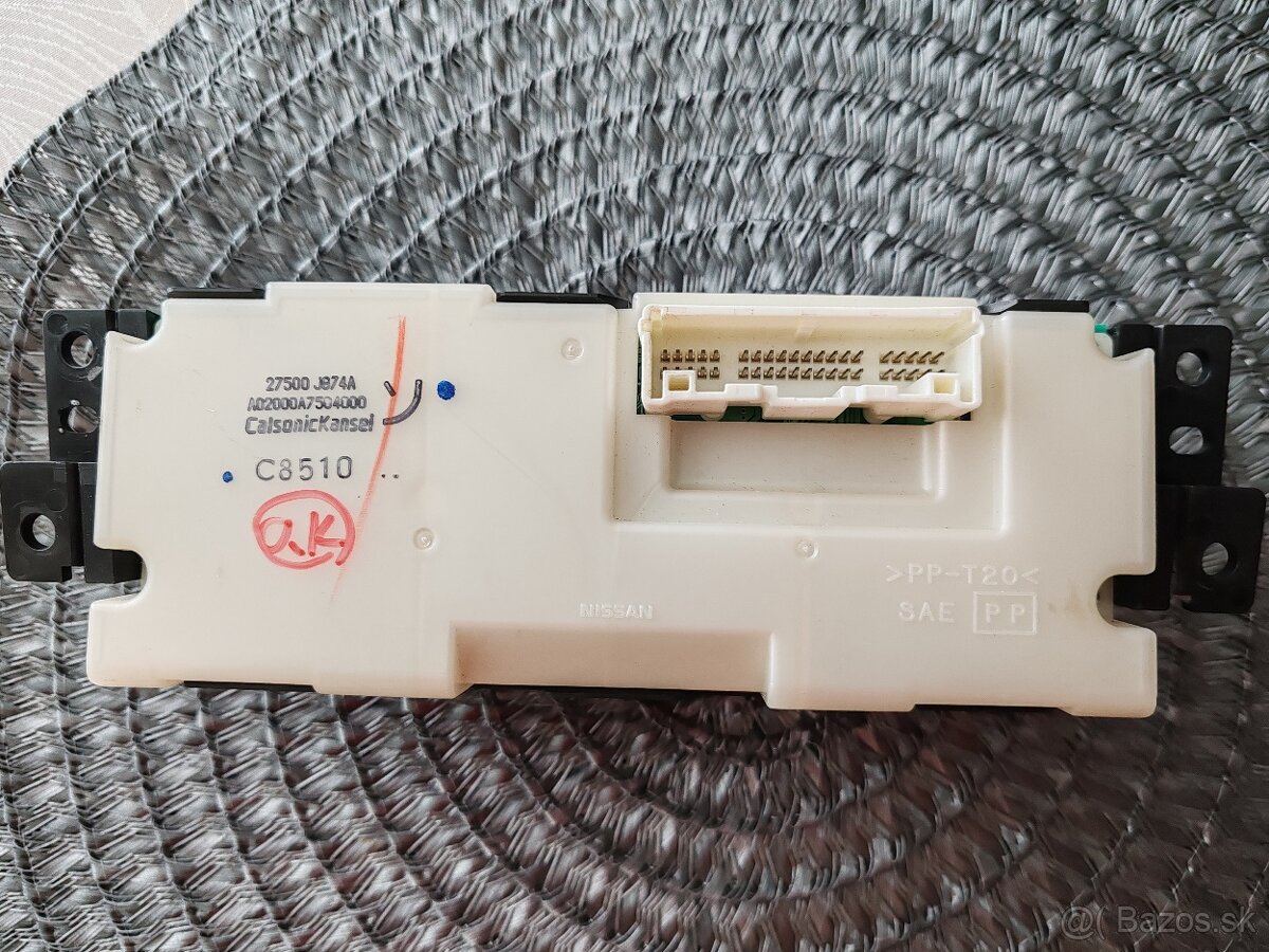 Panel klimatizácie Xtrail t31 - 3