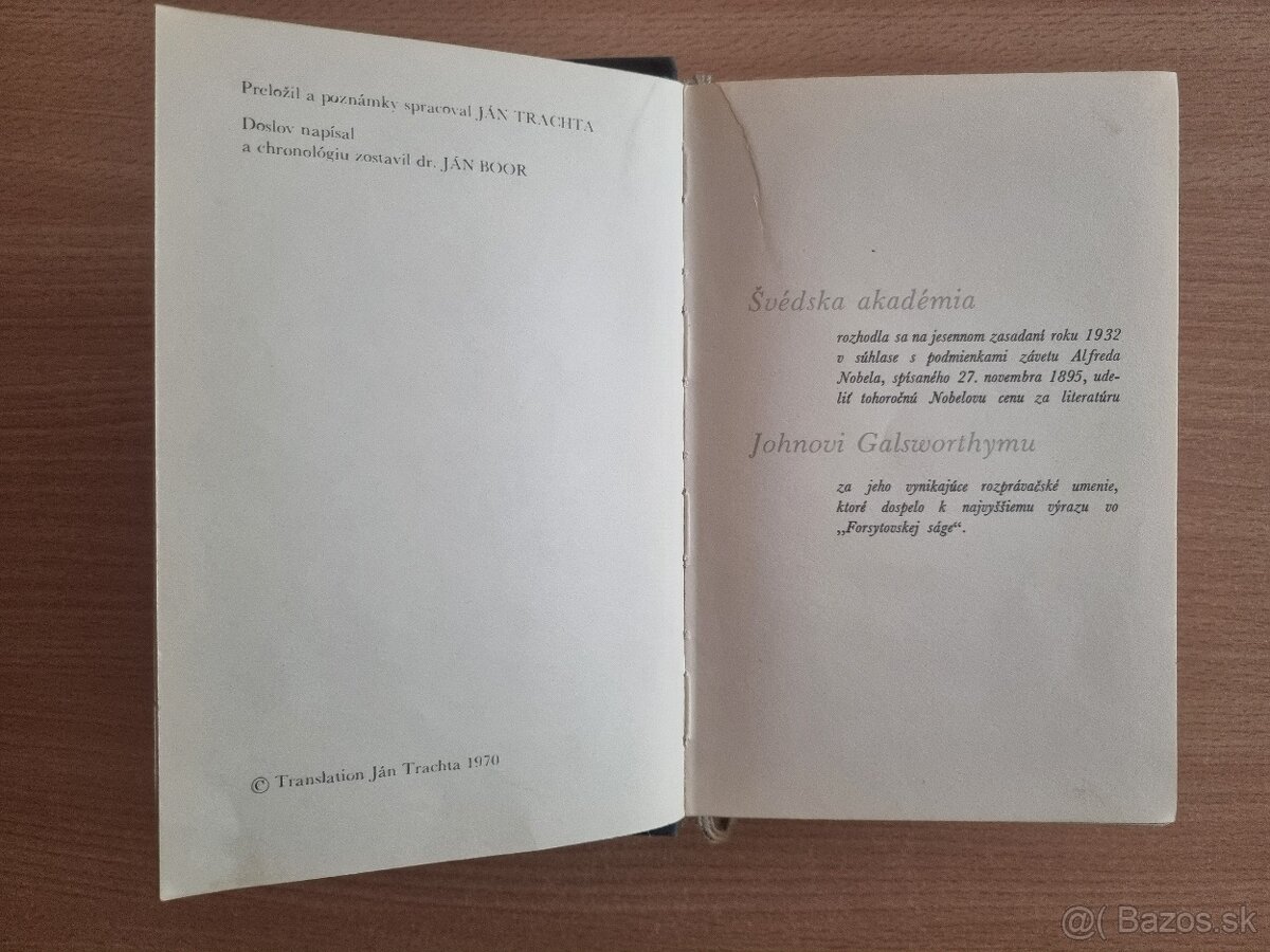 Kniha Sága rodu Forsytovcov - 3