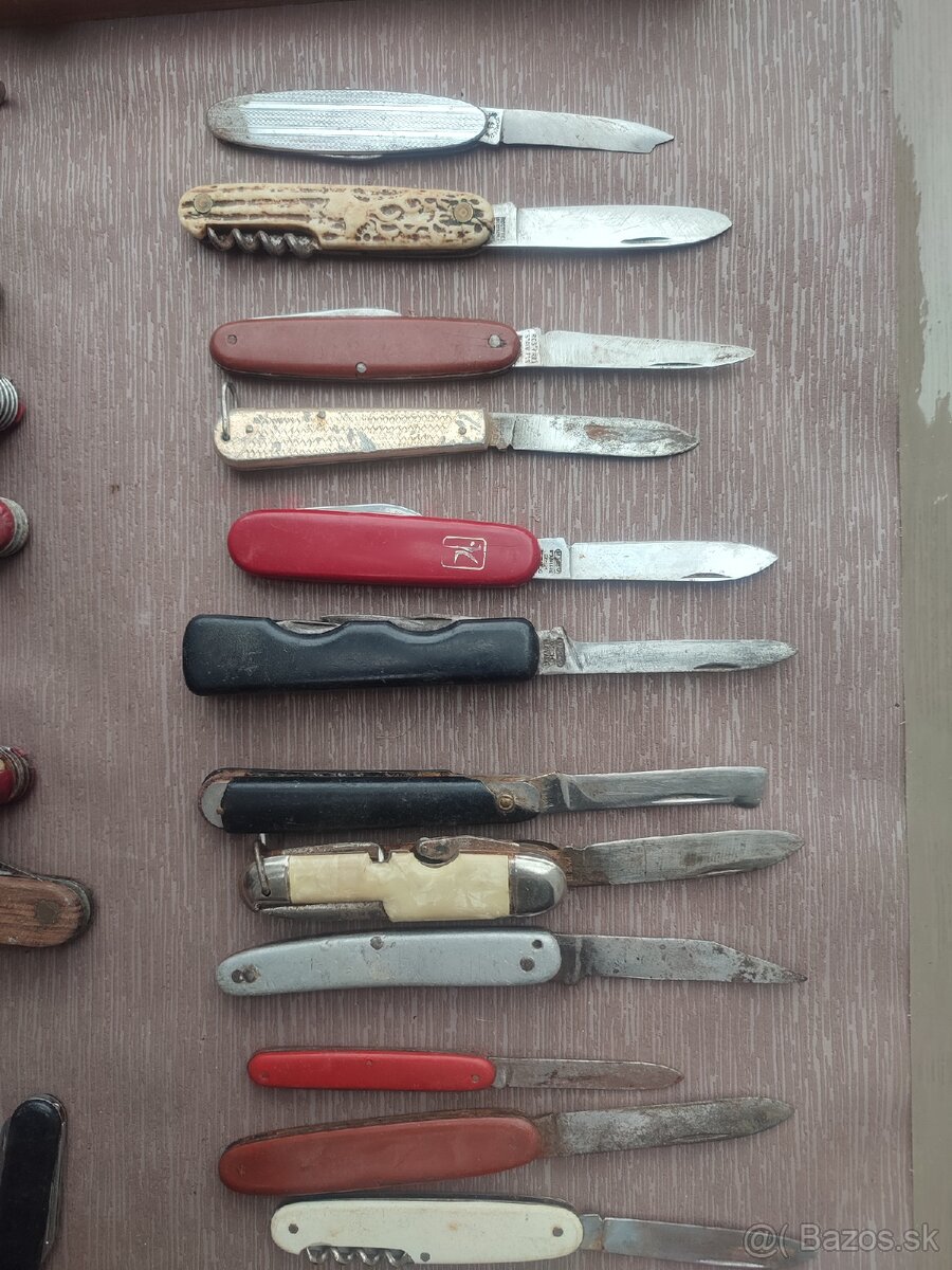 21ks Vreckové nože 60€ len spolu - 3