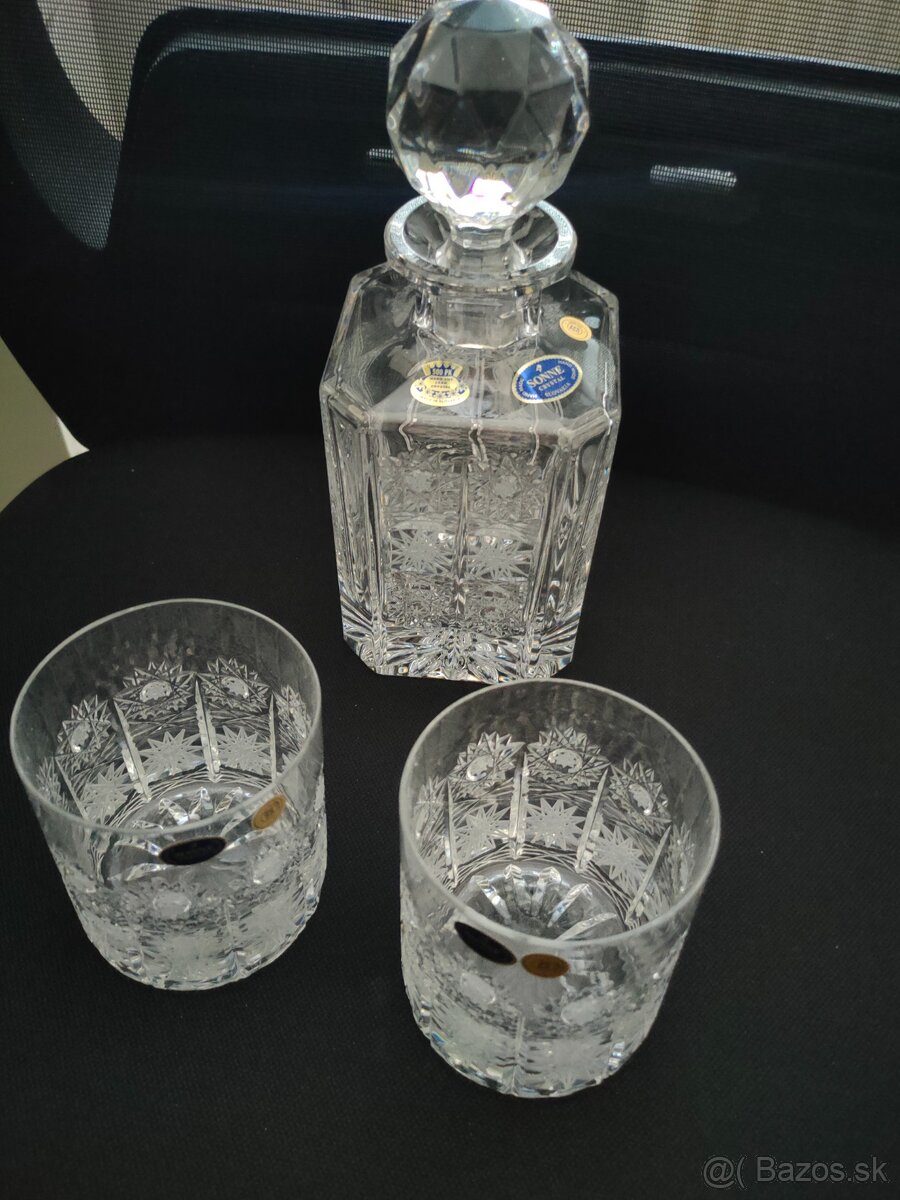 Krištáľový whiskey set Sonne Crystal - 3