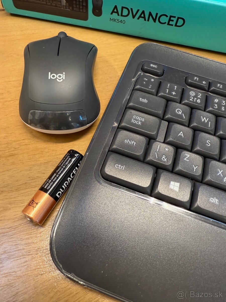 Predám klávesnicu s myšou Logitech MK540 CZ + SK - 3